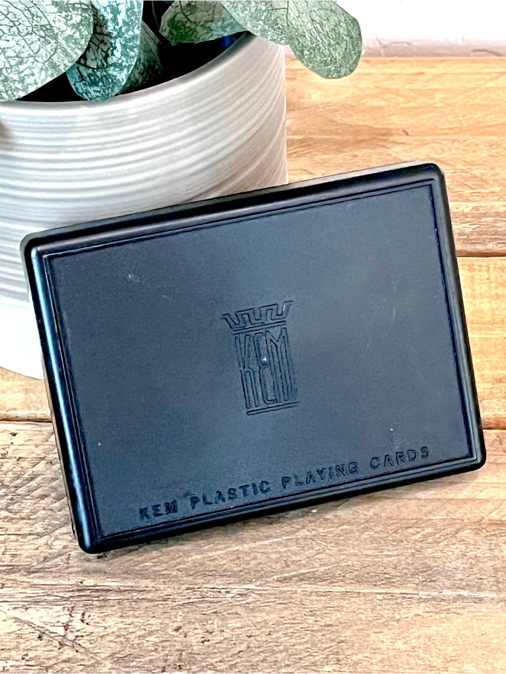 Vintage KEM Plastic Playing Cards Incomplete Decks Parts Case